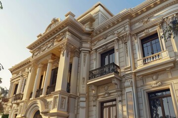 Fototapeta premium Classical exterior building