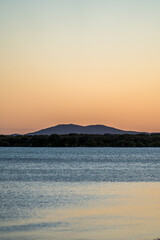 Fototapeta premium Sunset over Whyalla in South Australia 