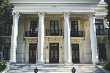 Obraz premium Classical exterior building