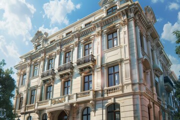 Obraz premium Classical exterior building