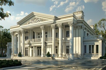 Obraz premium Classical exterior building