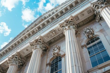 Fototapeta premium Classical exterior building