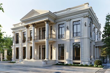 Classical exterior building