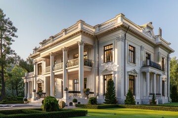 Fototapeta premium Classical exterior building