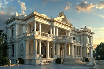 Obraz premium Classical exterior building
