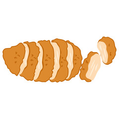 Breaded Chicken Cutlet or Chicken Katsu