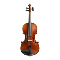 Fototapeta premium Close up of a classic violin showcasing its intricate design and craftsmanship