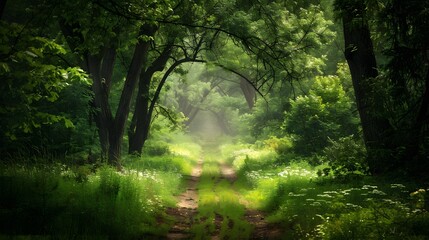 Mystical Forest Path