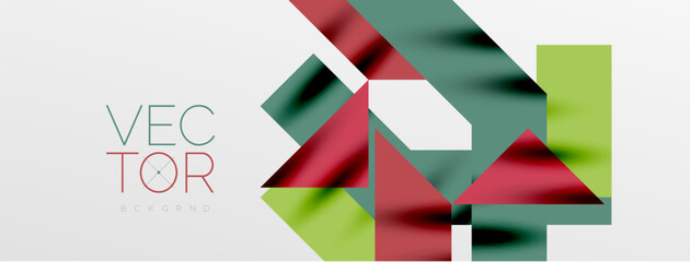 Dynamic lines and triangles. Vector Illustration For Wallpaper, Banner, Background, Card, Book Illustration, landing page