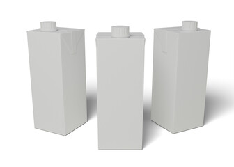 juice milk carton mockup