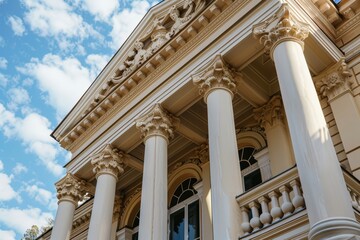 Obraz premium Classical exterior building
