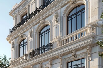 Obraz premium Classical exterior building