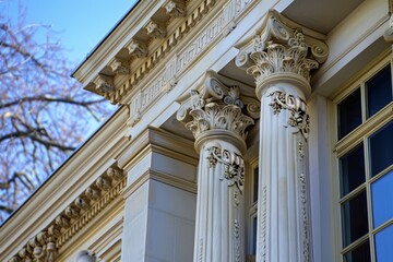 Fototapeta premium Classical exterior building