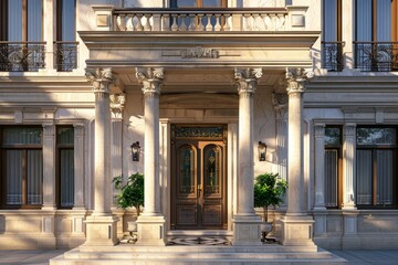 Obraz premium Classical exterior building