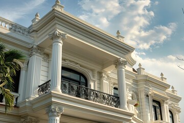Obraz premium Classical exterior building
