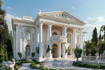 Obraz premium Classical exterior building