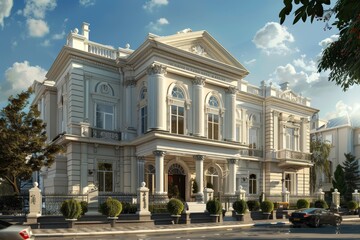 Fototapeta premium Classical exterior building