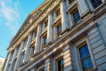 Naklejka premium Classical exterior building