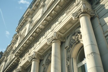 Obraz premium Classical exterior building