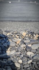 stones on the beach
