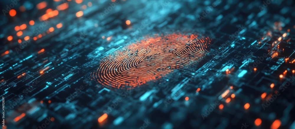 Poster fingerprint based security technology enables access identification and data protection for banks an