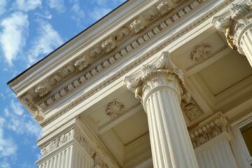 Fototapeta premium Classical exterior building