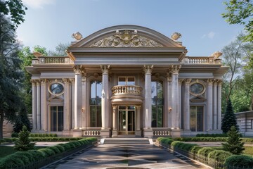 Obraz premium Classical exterior building