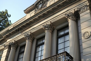 Fototapeta premium Classical exterior building