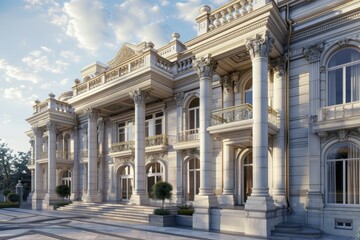 Obraz premium Classical exterior building