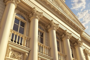 Fototapeta premium Classical exterior building