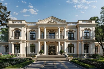 Obraz premium Classical exterior building