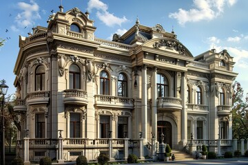 Obraz premium Classical exterior building