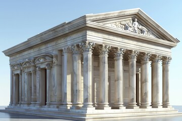 Obraz premium Classical Exterior Building