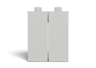 juice milk box mockup