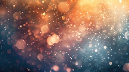 Obraz premium Blurry background with abstract sparkles.
