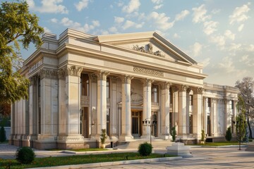 Obraz premium Classical exterior building