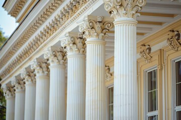 Fototapeta premium Classical exterior building