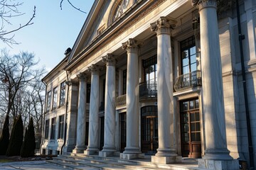 Obraz premium Classical exterior building