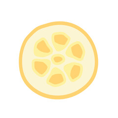 レンコン　イラスト