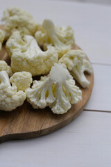 Cauliflowe, vegetable excellent source of fiber