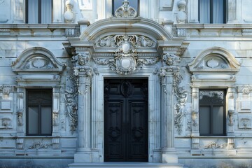 Obraz premium Classical exterior building
