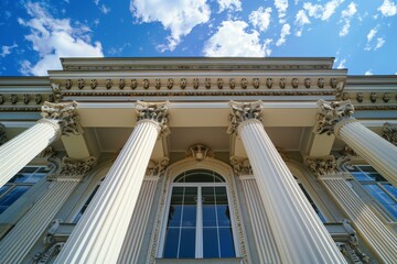 Fototapeta premium Classical exterior building
