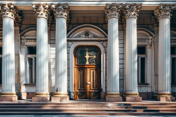 Classical exterior building