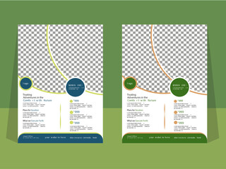 Creative Travel Flyer Design