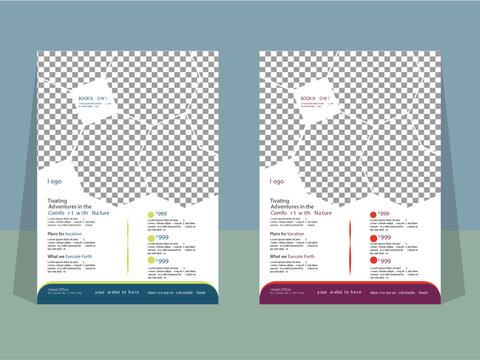 Creative Travel Flyer Design