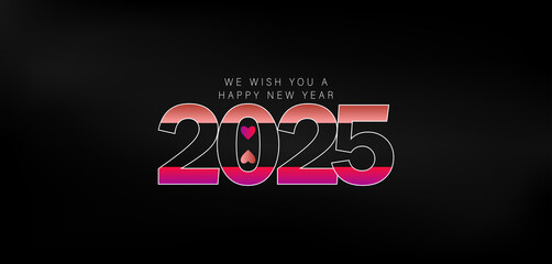 Happy New Year 2025 is prominently displayed