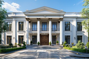 Obraz premium Classical exterior building