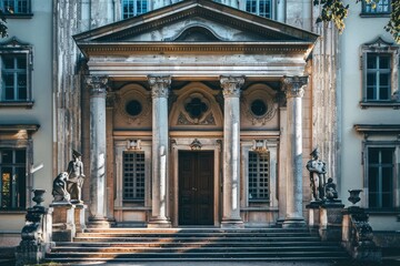 Fototapeta premium Classical exterior building