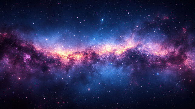 stars and nebula