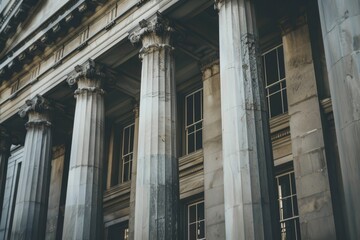 Naklejka premium Classical exterior building